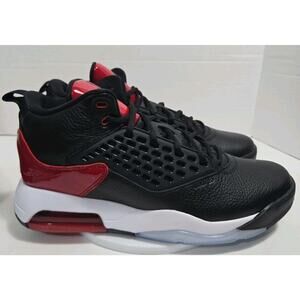 Nike Air Jordan Maxin 200 CD6107-016 Black Red Men's Sneakers Size 11 (NewOther)